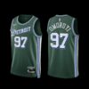 Detroit Pistons Eugene Omoruyi 2022-23 Blue Icon Edition Jersey