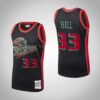 Detroit Pistons Grant Hill Blue Throwback Jersey
