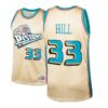 Detroit Pistons Grant Hill Black Throwback Jersey