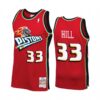 Detroit Pistons Grant Hill Red Vintage Jersey