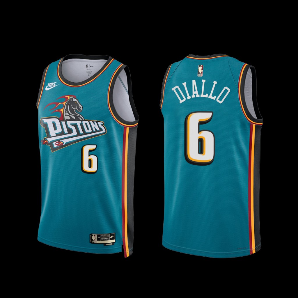 Detroit Pistons Hamidou Diallo 2022-23 Classic Edition Jersey Teal Detroit Pistons Hamidou Diallo 2022-23 Classic Edition Jersey Teal