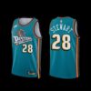 Detroit Pistons Isiah Thomas Blue Throwback Jersey