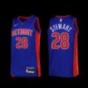 Detroit Pistons Isaiah Stewart 2022-23 Classic Edition Jersey Teal
