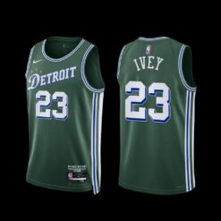Detroit Pistons Jaden Ivey 2022-23 City Edition Jersey Green