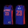 Detroit Pistons Jaden Ivey 2022-23 Classic Edition Jersey Teal