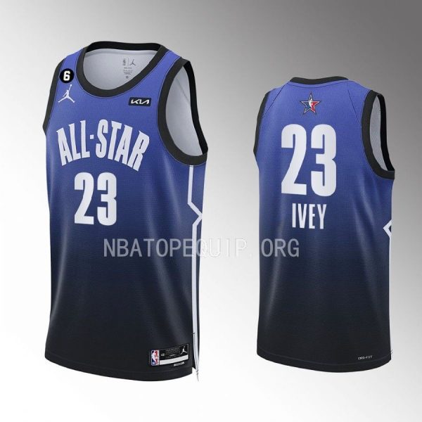 Detroit Pistons Jaden Ivey 2023 NBA All-Star Draft Blue Jersey Detroit Pistons Jaden Ivey 2023 NBA All-Star Draft Blue Jersey