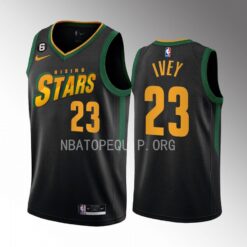 Detroit Pistons Jaden Ivey 2023 NBA Rising Stars Black Jersey