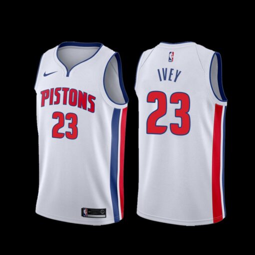 Detroit Pistons Jaden Ivey Association Edition White Jersey
