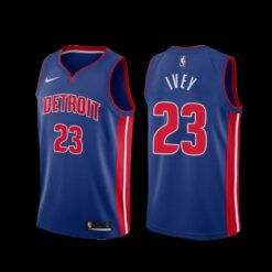 Detroit Pistons Jaden Ivey Blue Icon Edition Jersey