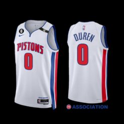 Detroit Pistons Jalen Duren 2022-23 Association Edition Jersey White