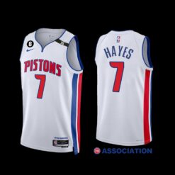 Detroit Pistons Killian Hayes 2022-23 Association Edition Jersey White