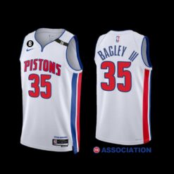 Detroit Pistons Marvin Bagley III 2022-23 Association Edition Jersey White