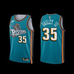 Detroit Pistons Marvin Bagley III 2022-23 Classic Edition Jersey Teal