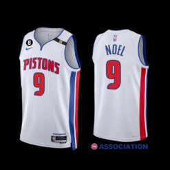 Detroit Pistons Nerlens Noel 2022-23 Association Edition Jersey White