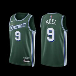 Detroit Pistons Nerlens Noel 2022-23 City Edition Jersey Green