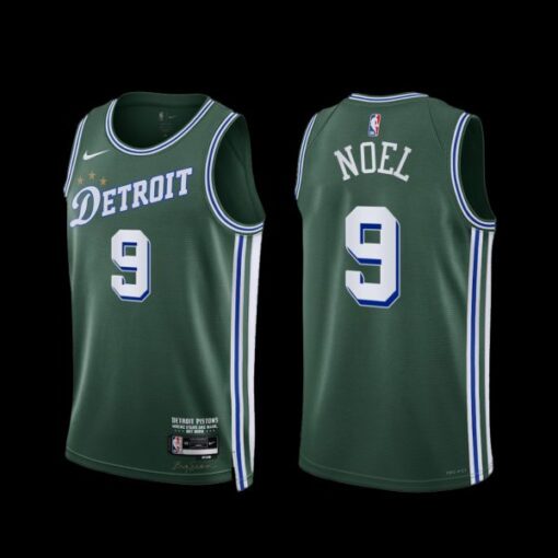 Detroit Pistons Nerlens Noel 2022-23 City Edition Jersey Green