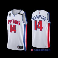 Detroit Pistons RJ Hampton 2022-23 Association Edition Jersey White