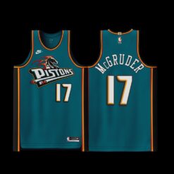 Detroit Pistons Rodney McGruder Classic Edition Teal Jersey
