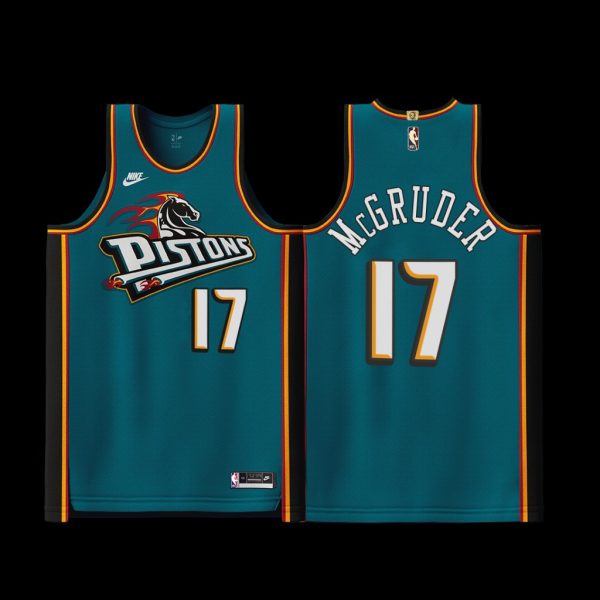 Detroit Pistons Rodney McGruder Classic Edition Teal Jersey Detroit Pistons Rodney McGruder Classic Edition Teal Jersey