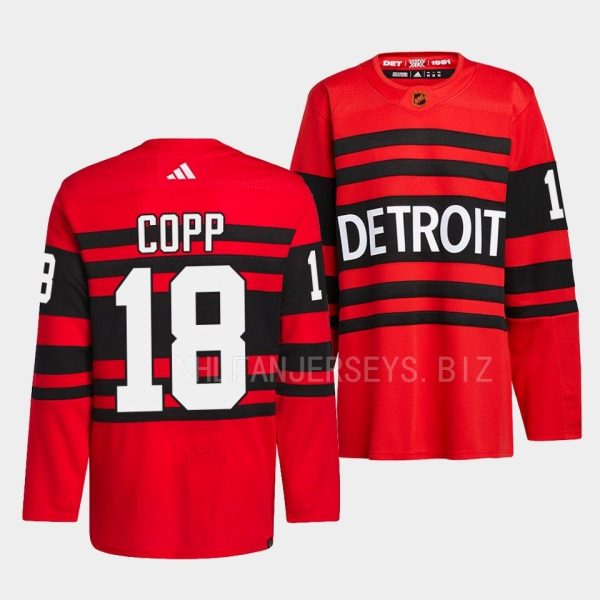 Detroit Red Wings Andrew Copp 2022 Reverse Retro 2.0 Red Jersey Detroit Red Wings Andrew Copp 2022 Reverse Retro 2.0 Red Jersey
