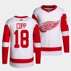 Detroit Red Wings Andrew Copp 2022 White Away Jersey