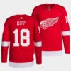 Detroit Red Wings Andrew Copp 2023 St. Patricks Day Green Jersey