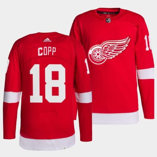 Detroit Red Wings Andrew Copp Red Home Jersey