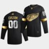 Dallas Stars Custom Third Blackout Black Jersey
