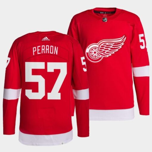 Detroit Red Wings David Perron Red Home Jersey
