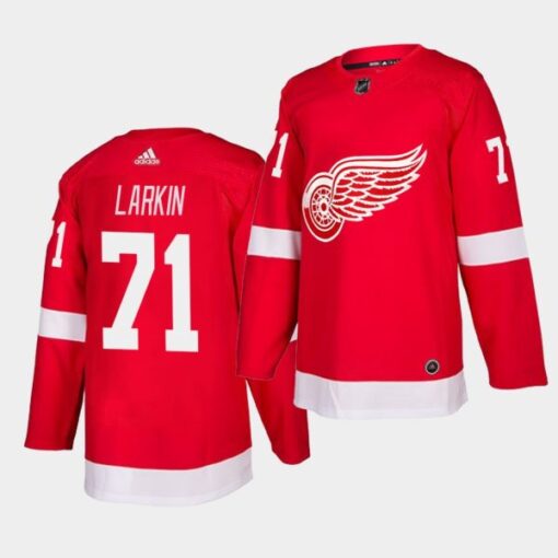 Detroit Red Wings Dylan Larkin 2018 Home Red Jersey