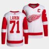 Detroit Red Wings Lucas Raymond Home Red Jersey
