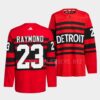 Detroit Red Wings Lucas Raymond Home Red Jersey