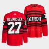 Detroit Red Wings Lucas Raymond 2022 Reverse Retro 2.0 Red Jersey