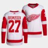 Detroit Red Wings Moritz Seider 2021 Reverse Retro Special Edition White Jersey