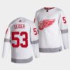 Detroit Red Wings Moritz Seider 2022 Reverse Retro 2.0 Red Jersey