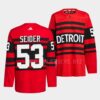 Detroit Red Wings Moritz Seider Home Red Jersey