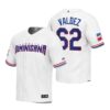 Dominican Republic Bryan Abreu White Replica 2023 World Baseball Classic Jersey