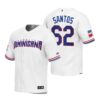 Dominican Republic Eloy Jimenez White Replica 2023 World Baseball Classic Jersey