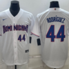 Dominican Republic Manny Machado White Red Replica 2023 World Baseball Classic Jersey
