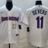 Dominican Republic Manny Machado White Replica 2023 World Baseball Classic Jersey