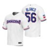 Dominican Republic Roansy Contreras White Replica 2023 World Baseball Classic Jersey