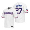 Dominican Republic Yimi Garcia White Replica 2023 World Baseball Classic Jersey