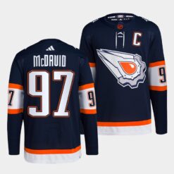 Edmonton Oilers Connor McDavid Reverse Navy Jersey