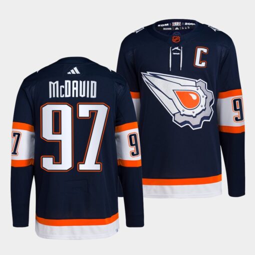 Edmonton Oilers Connor McDavid Reverse Navy Jersey
