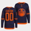 Edmonton Oilers Custom HockeyFightsCancer Purple Jersey