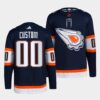 Edmonton Oilers Custom HockeyFightsCancer White Jersey
