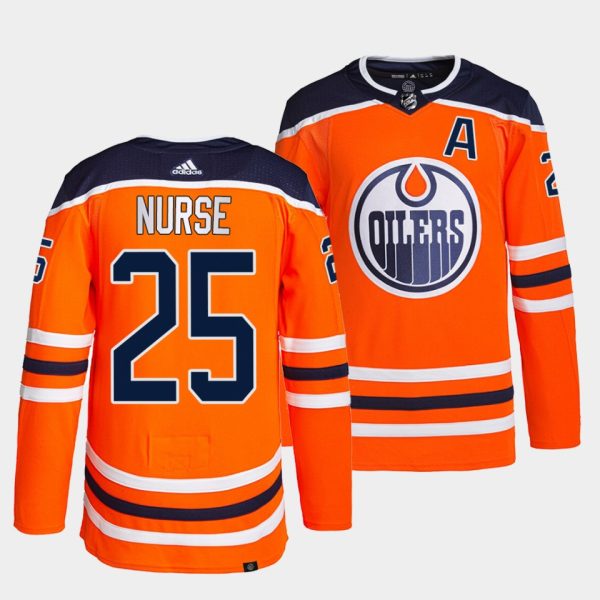 Edmonton Oilers Darnell Nurse Home Orange Jersey Edmonton Oilers Darnell Nurse Home Orange Jersey
