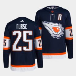 Edmonton Oilers Darnell Nurse Reverse Navy Jersey