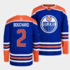 Edmonton Oilers Evan Bouchard Golden Edition Limited Black Jersey