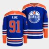 Edmonton Oilers Evan Bouchard Reverse Navy Jersey